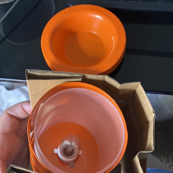 Tuscany Candle Orange Metal Pumpkin‎ Tabletop Wax Warmer - Picture 9 of 10